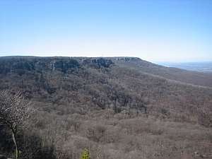 Mt Magazine Sandstone Rim.